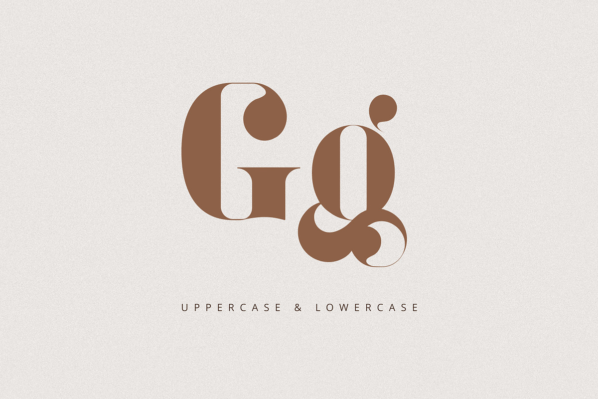 Glamora Font preview 2