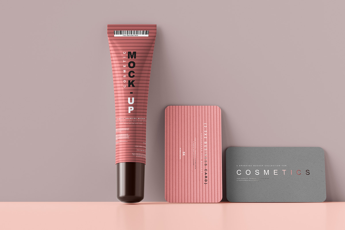 250+ Cosmetic Branding Mockup Bundle, a Cups & Container Mockup by pmvch (Photo 96 of 273)