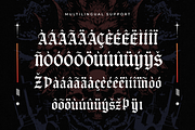 Black King – Modern Blackletter Type, a Blackletter Font by overlaytemplates (Thumbnail 5 of 5)