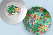 Exotic birds seamless pattern, a Pattern Graphic by Alena Lazareva (Thumbnail 6 of 9)