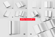 Magazine - A4 Brochure Mockups, a Books & Magazine Mockup by graphiccrew (Thumbnail 15 of 15)
