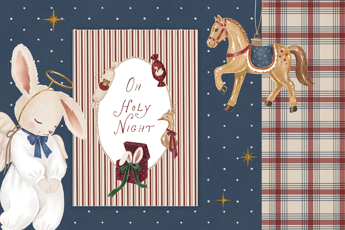Christmas Theatre Clipart 230+, a Seasonal Illustration by Muse Artist (Photo 12 of 22)
