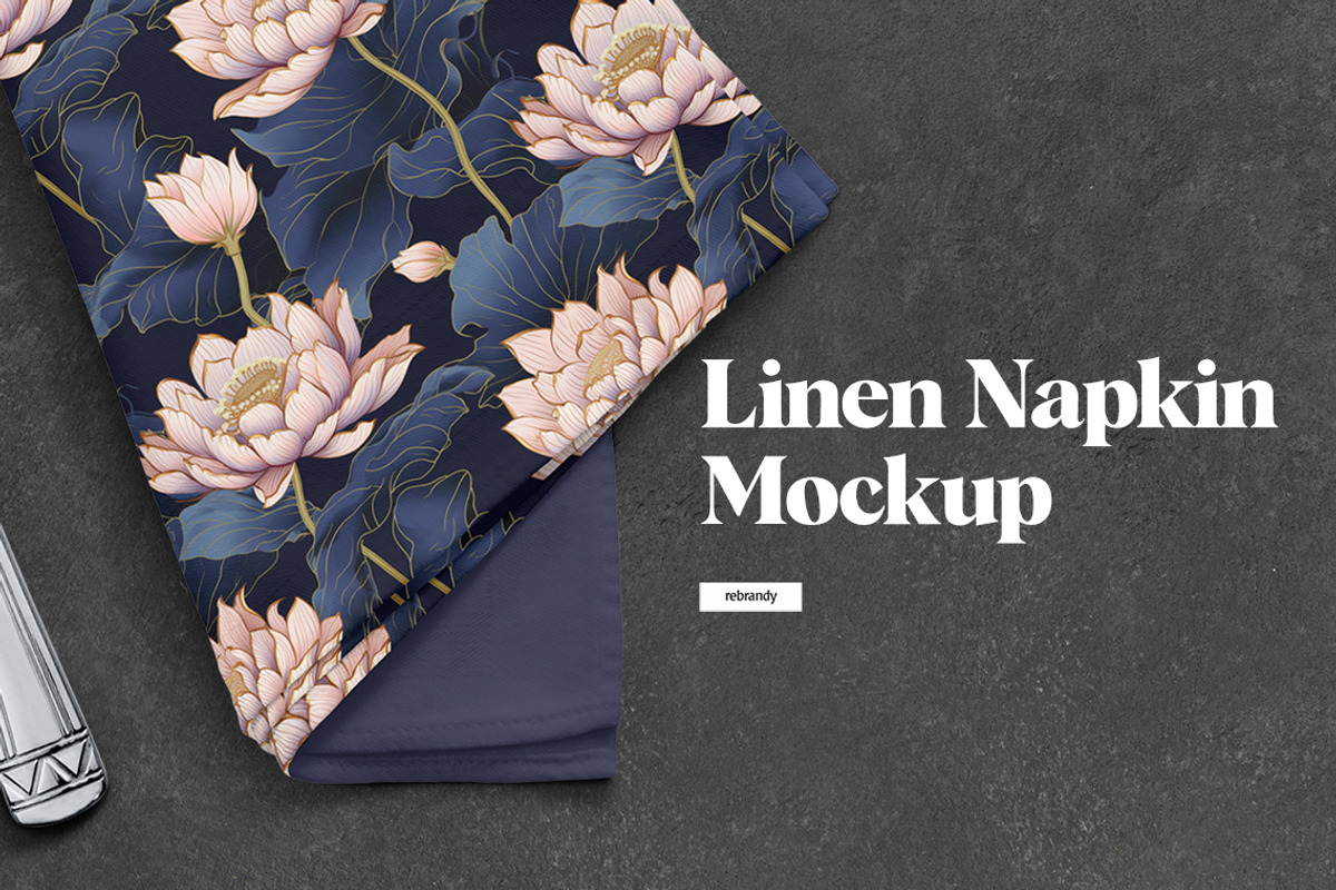 Linen Napkin Mockup, a Graphic by rebrandy (Photo 1 of 6)