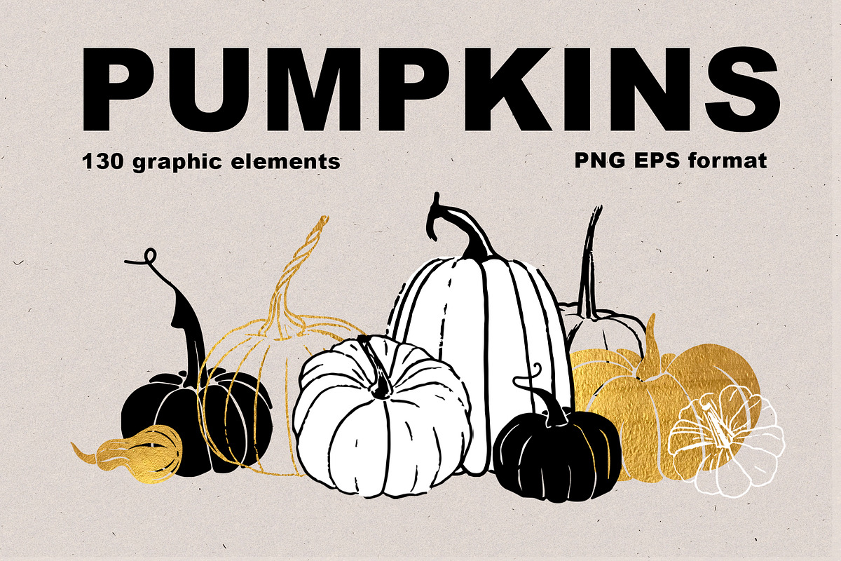 Pumpkins. Graphic collection, an Object Graphic by Vera●Suleimanova (Photo 1 of 14)