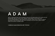 ADAM - Regular Sans Serif, a Sans Serif Font by BURSTYPE (Thumbnail 2 of 10)