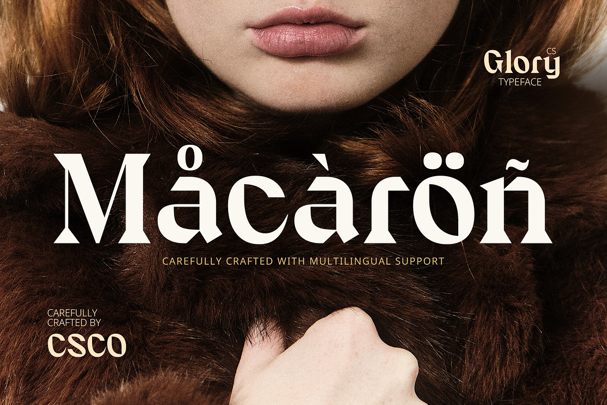 CS Glory – Classic Font, a Serif Font by Craft Supply Co. (Photo 8 of 8)