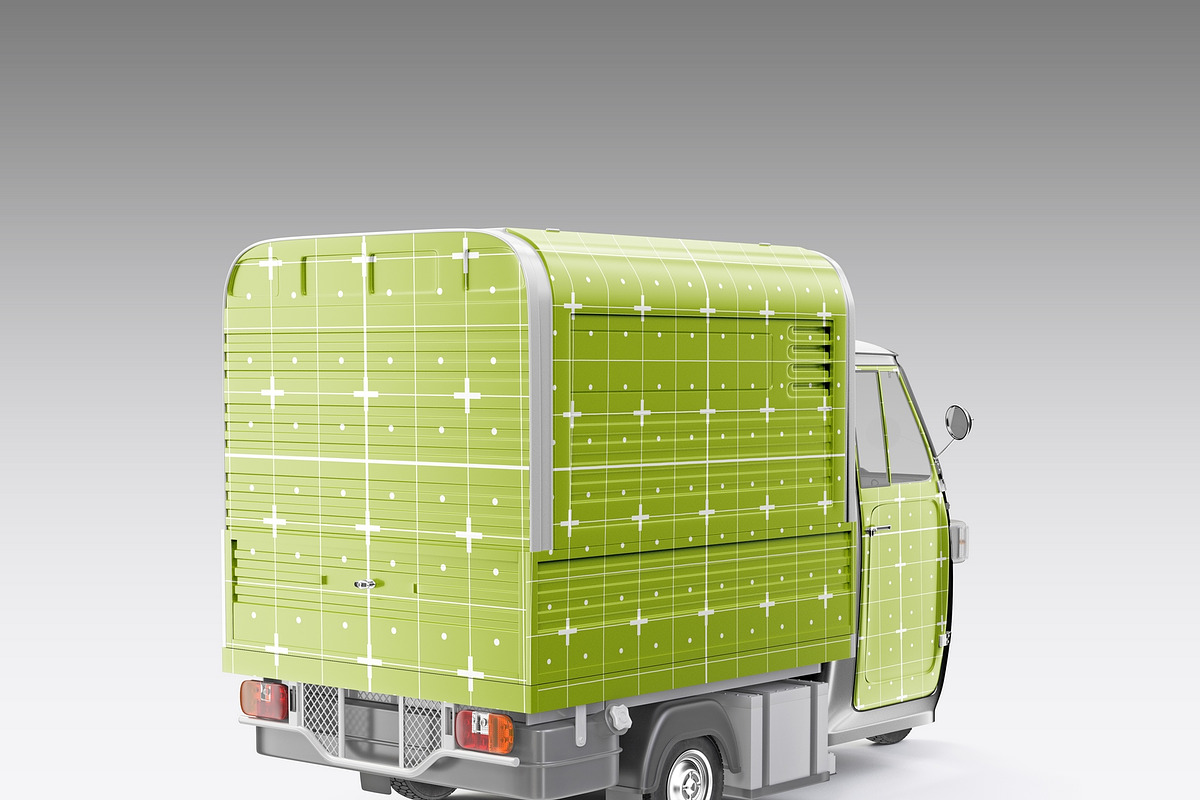 Food Truck Mockup, a Product Mockup by OneVectorStock (Photo 11 of 16)
