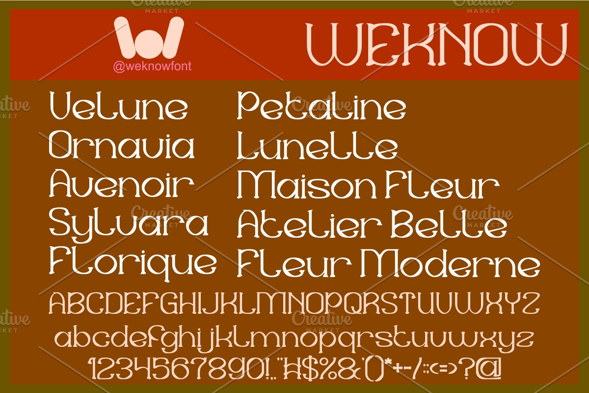 Sweet Emotion Font, a Serif Font by weknow (Photo 5 of 8)