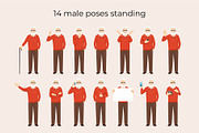 Senior man and woman bundle, a Person Illustration by Volha Hlinskaya (Thumbnail 3 of 5)