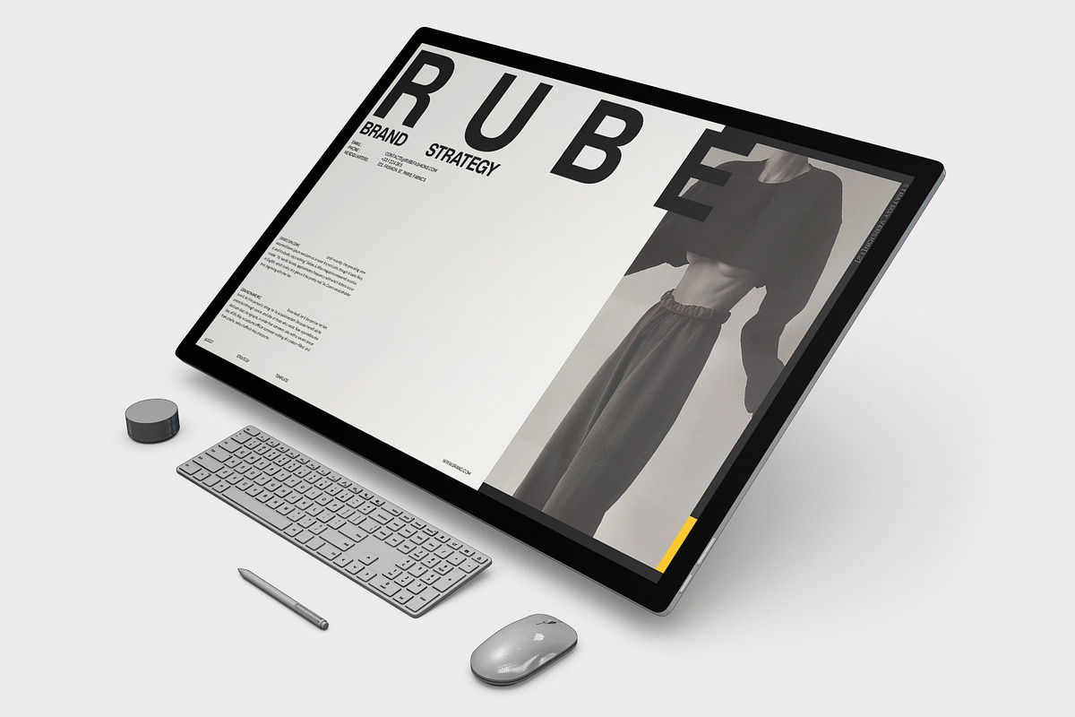 RUBE | Brand Strategy, a Presentation Template by CreativexGenius (Photo 10 of 10)