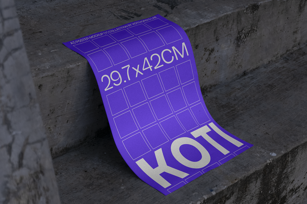 Poster Mockup [Y] 11, a Mockup by Kotivoro (Photo 3 of 3)