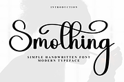 Smothing, a Handwritten Font by InermediaSTUDIO (Thumbnail 1 of 7)