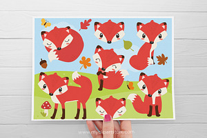 So Foxy, Red Fox Clipart SVG