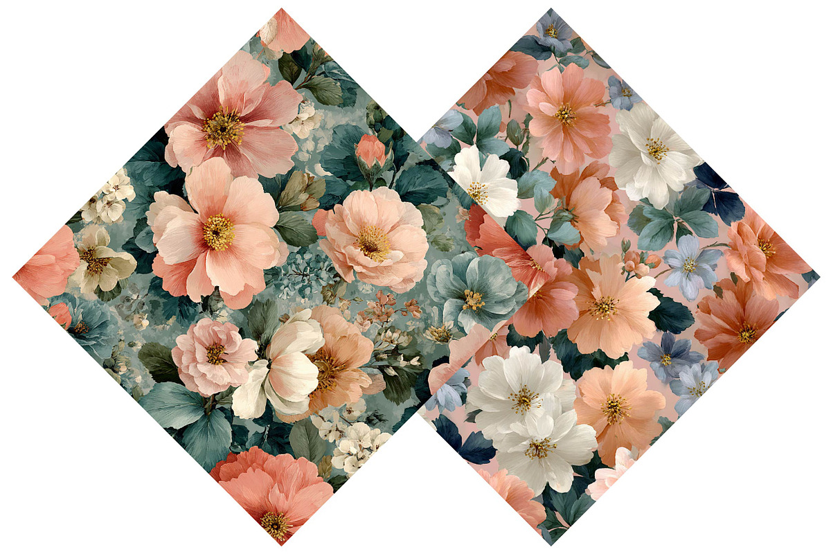 Summer Ditsy Floral Patterns, an Illustration by DreamPrint404 (Photo 8 of 8)
