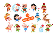 Merry Christmas Collection, an Animal Illustration by ArtyCats (Thumbnail 2 of 9)