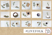 15 lifestyle social media images, a Books & Magazine Mockup by Bang Bang Bureau (Thumbnail 6 of 7)