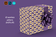 Retro patterns collection, a Pattern Graphic by LogvinArt (Thumbnail 2 of 8)
