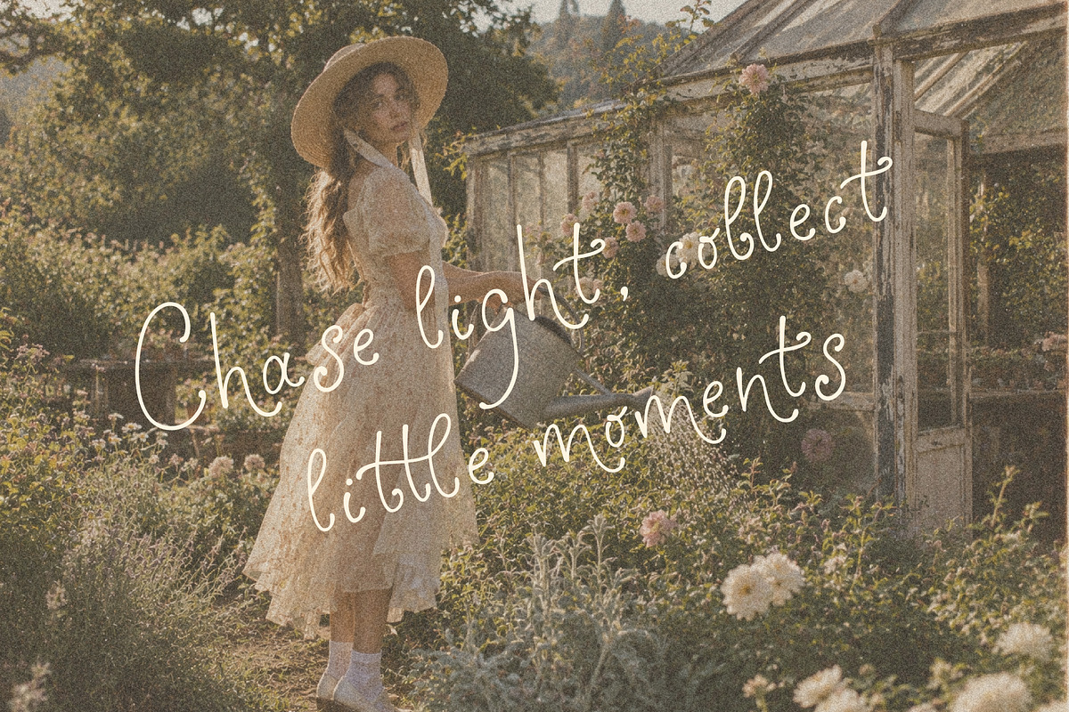 Beautifully Airy Lines Font, a Script Font by AnnArt (Photo 3 of 13)