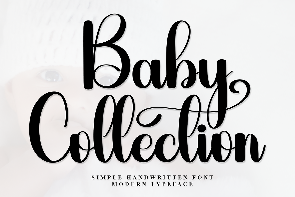Baby Collection, a Handwritten Font by InermediaSTUDIO (Photo 7 of 7)