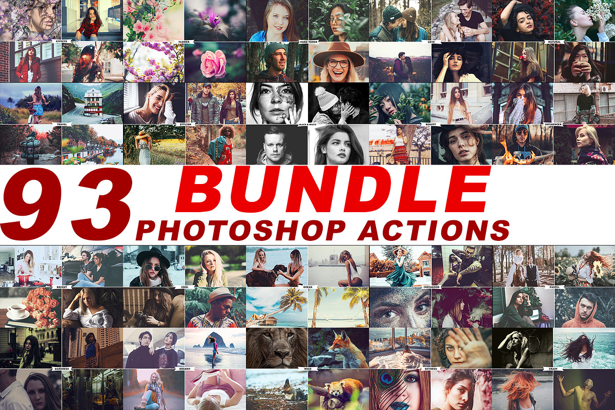 Mixed Photoshop Actions Bundle, an Action Add-On by Viktor Gjokaj (Photo 1 of 21)
