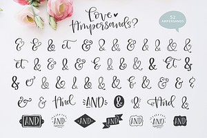 Roseroot Cottage Font Collection