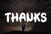 Haunted Nights | Script Font, a Script Font by Scratchones (Thumbnail 8 of 8)