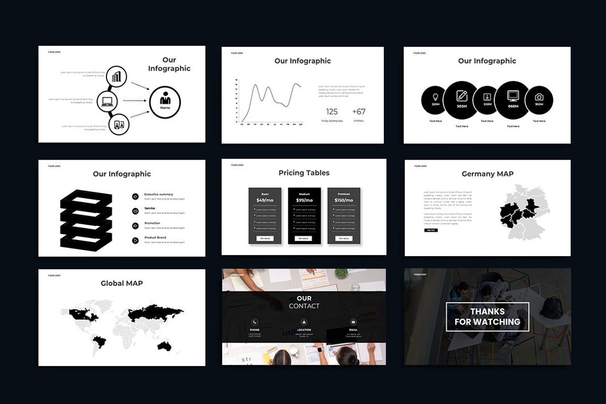 Agency Company Key&GSL, a Presentation Template by yanindesign (Photo 5 of 5)