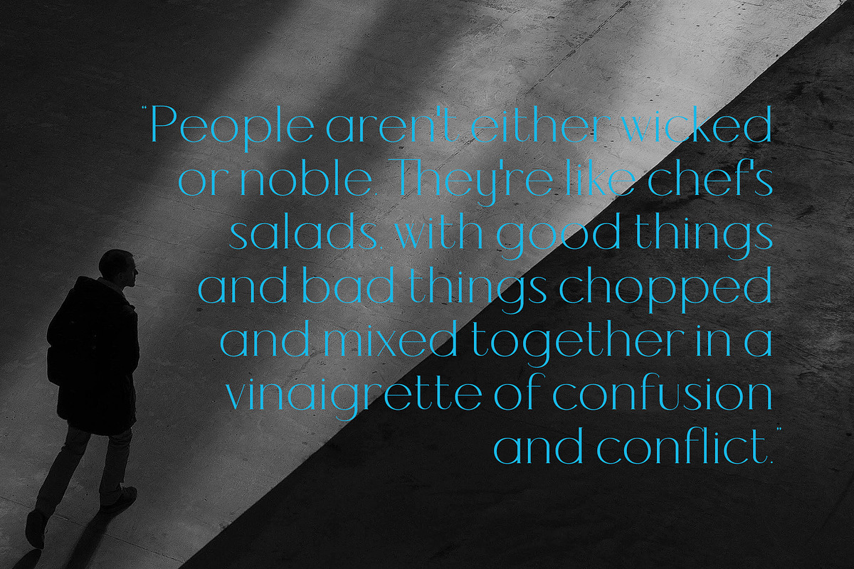Slimpack - Display Thin Serif, a Serif Font by Almeera Std (Photo 3 of 4)