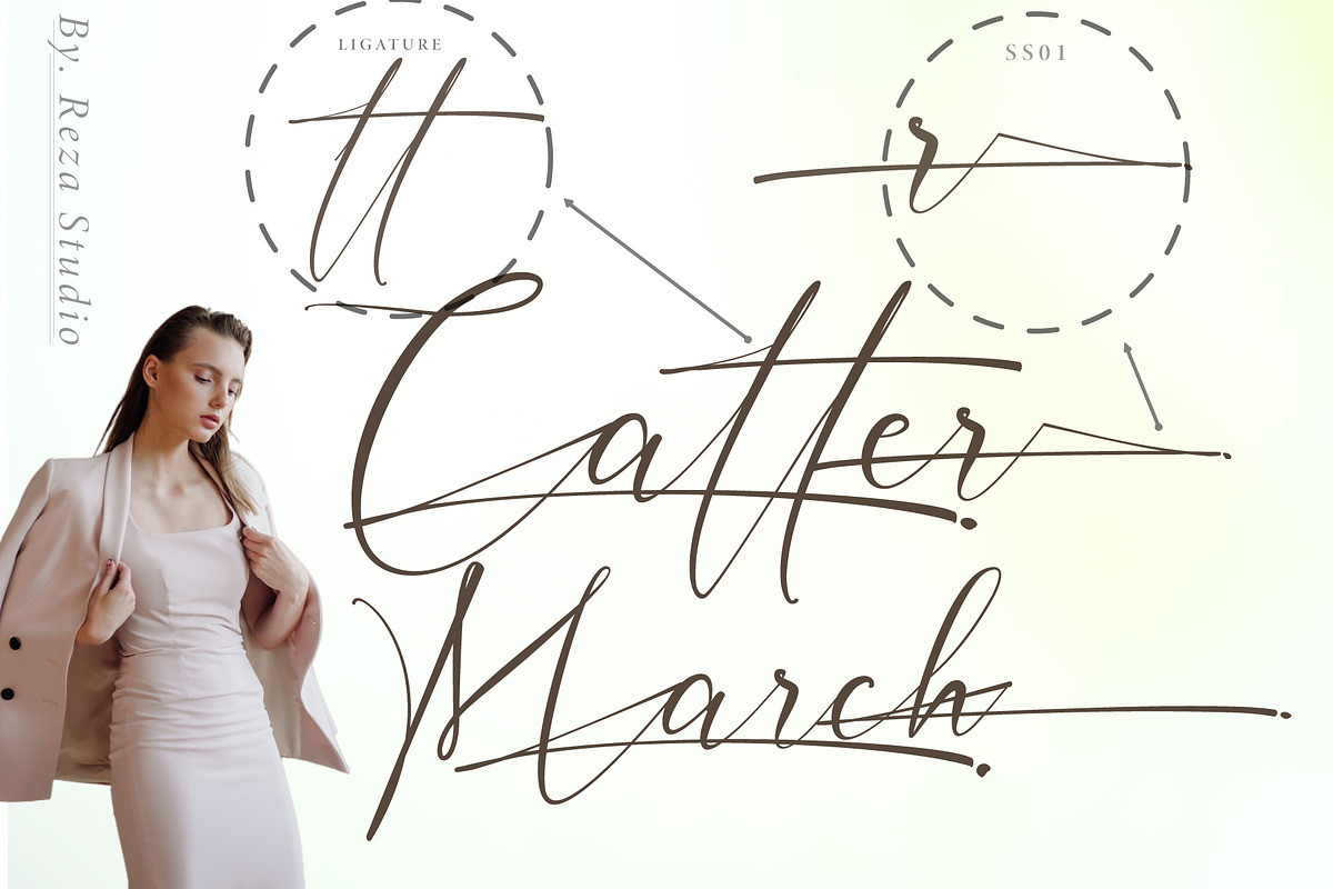 Inter signature, a Script Font by Reza Studio (Photo 5 of 14)