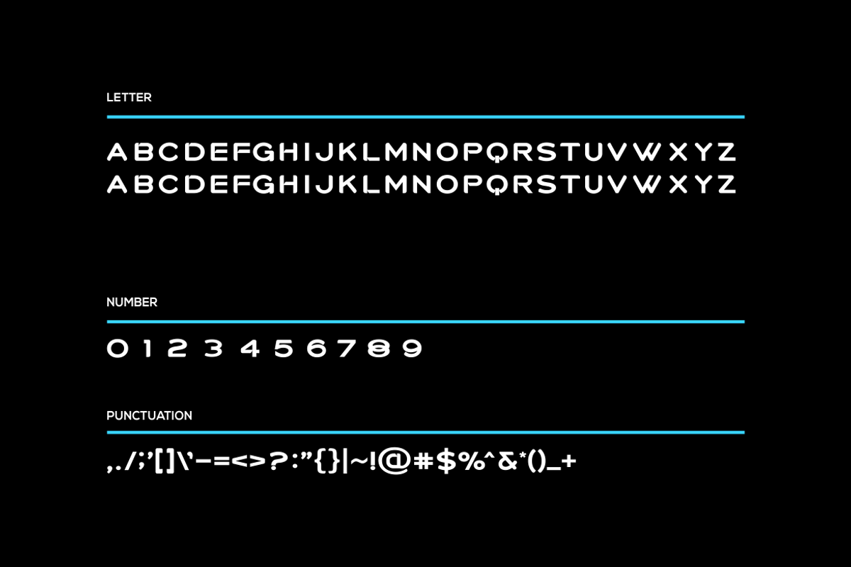 Badeq font, a Sans Serif Font by brahamb_design (Photo 4 of 5)