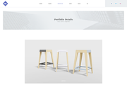 M - Minimal PSD Portfolio Template, a Landing Page Template by bigpsfan's SHOP (Thumbnail 13 of 24)