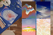 SEASONS: Gradient Backgrounds, a Background Graphic by Purple (Thumbnail 2 of 13)
