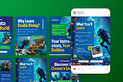 Scuba Diving Course Instagram Post, a Social Media Template by Annora Studio (Thumbnail 5 of 6)