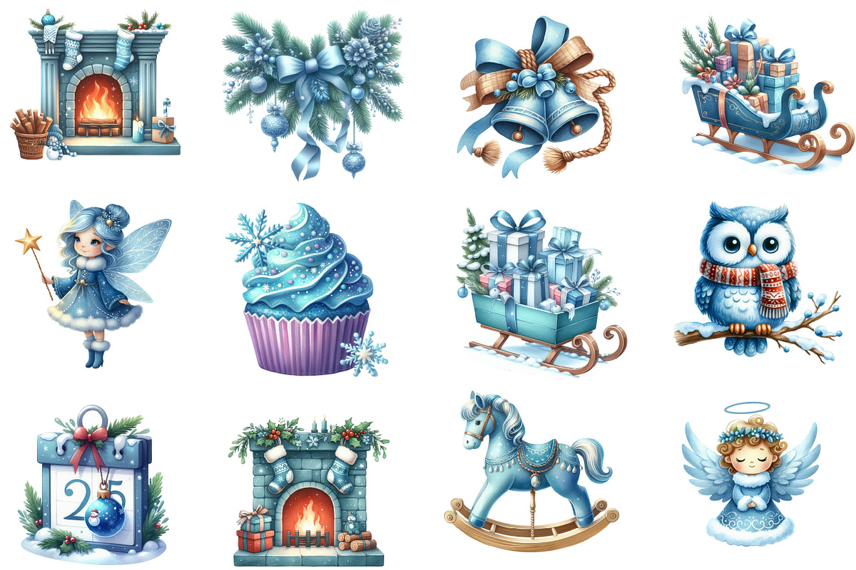 Babys 1st Christmas Clipart Sublimat, an Illustration by Designworld (Photo 2 of 5)