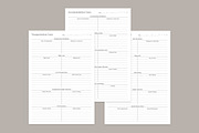 Budget Planner Pages Set V-08, a Stationery Template by shahsoft (Thumbnail 3 of 3)