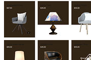 IanInterior-Interior Design Template, a React Template by NomaTemplates (Thumbnail 6 of 12)