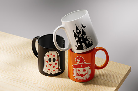 Cute Halloween premium stickers