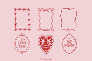 Valentine’s Day Clipart Bundle, an Object Graphic by Lisa Mill (Thumbnail 6 of 10)