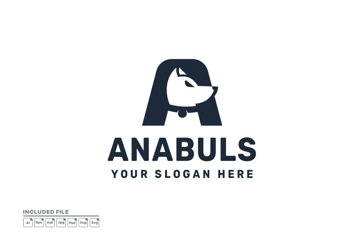 Dog Cat Formed A Letter Vector Logo, a Branding & Logo Template by yuanesei