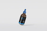 Amber Dropper bottle mockup set, a Cups & Container Mockup by artBit Design Studio (Thumbnail 3 of 6)