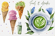 Spring wildflowers watercolor, a Decorative Illustration by Artcard Watercolor (Thumbnail 4 of 12)