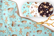 Knitting & Crochet, a Decorative Illustration by JennyColorArt (Thumbnail 5 of 8)