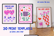 Cutout Valentine Poster Creator, a Background Graphic by ArtFM (Thumbnail 4 of 13)