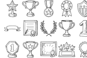 Award and Trophy Icons, an Object Graphic by nikagraphic (Thumbnail 3 of 3)
