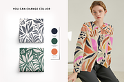Organic shapes set seamless patterns, a Pattern Graphic by Getalo Viktoriia (Thumbnail 4 of 10)