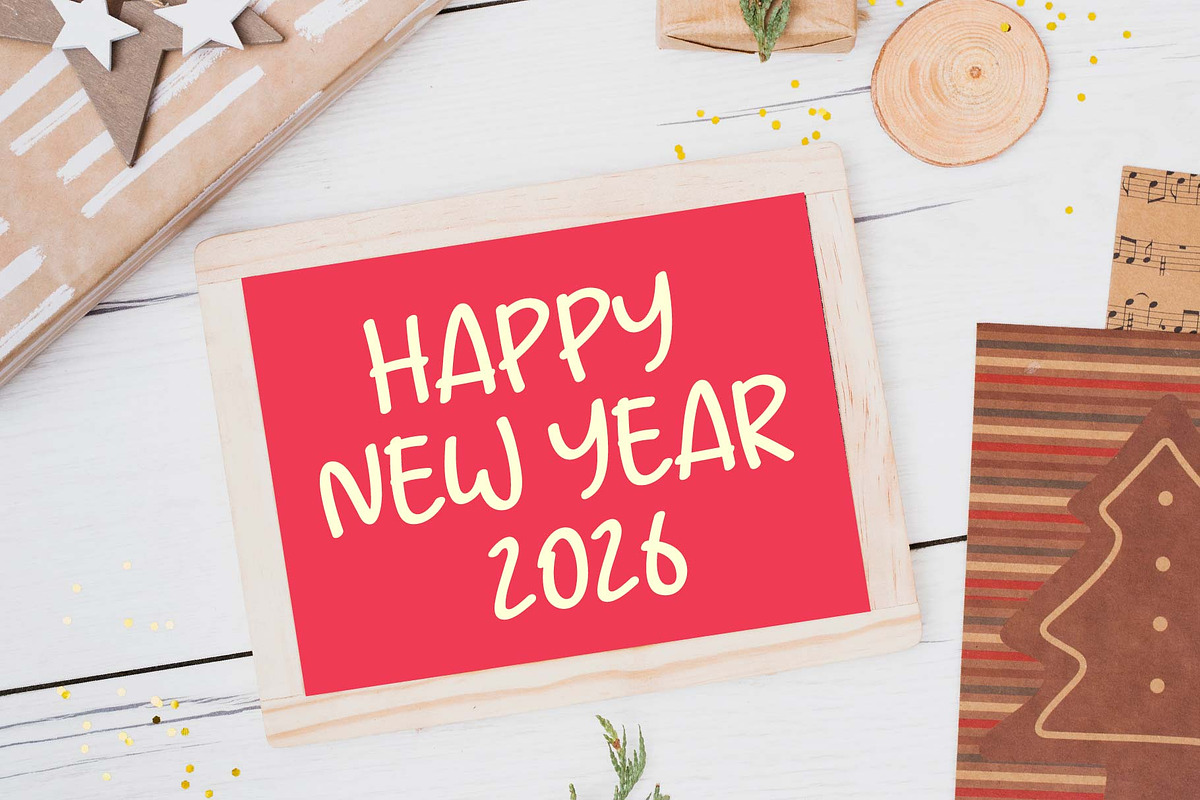 Merry Moments Font, a Handwritten Font by KengGraphic (Photo 4 of 7)