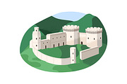 Medieval fortresses, ancient castles, an Object Illustration by PaperTrident (Thumbnail 6 of 9)