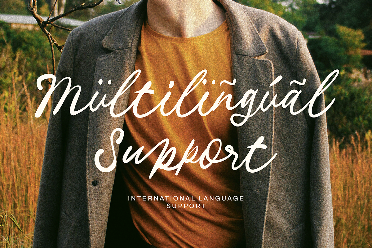 Atterra Script Handwritten, a Handwritten Font by Portocraft (Photo 16 of 18)