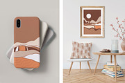 Boho Abstract Landscapes, a Decorative Illustration by Pretty Meerkat (Thumbnail 5 of 8)