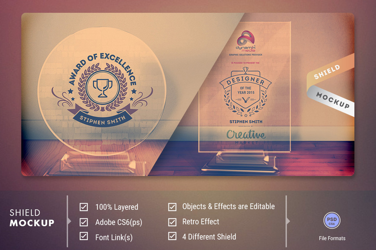 Glass Shield Mockup, a Product Mockup by DynamikMedia (Photo 2 of 8)
